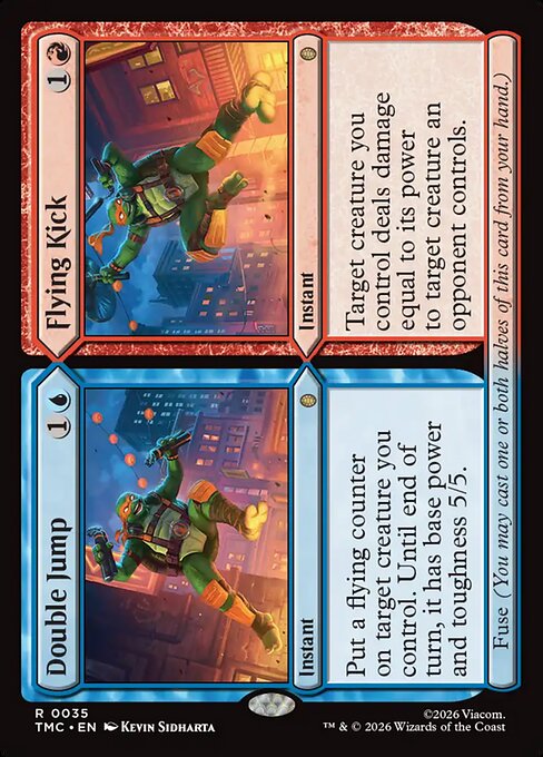 Double Jump // Flying Kick
