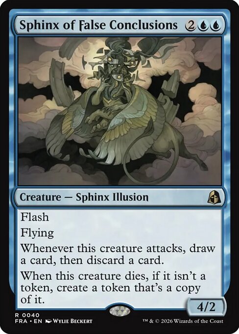 Sphinx of False Conclusions