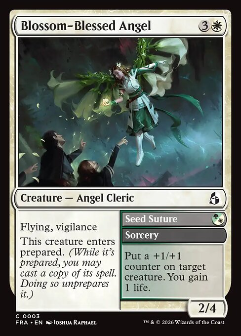 Blossom-Blessed Angel // Seed Suture