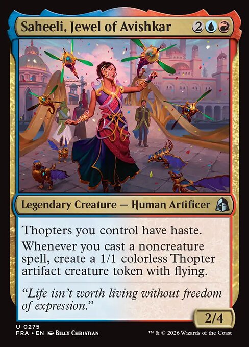 Saheeli, Jewel of Avishkar