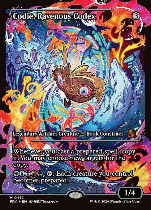 Codie, Ravenous Codex