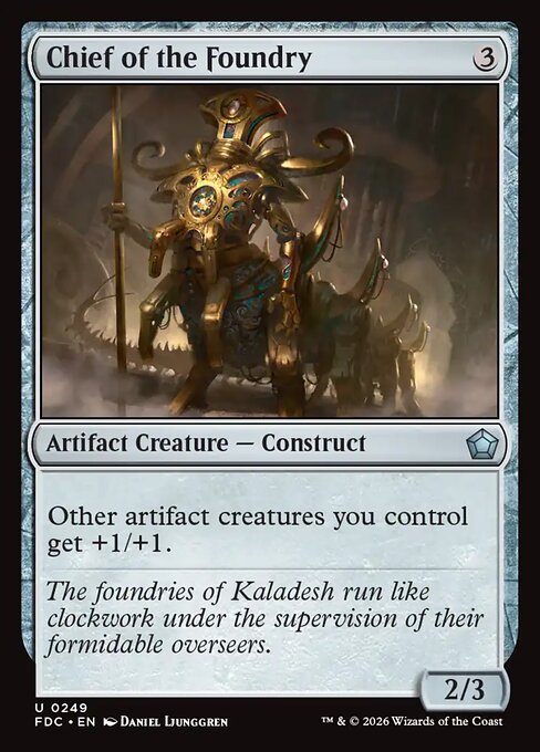 Chief of the Foundry