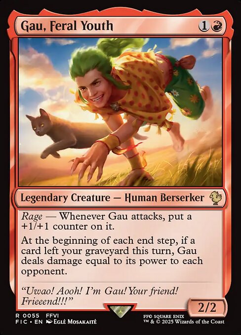 Gau, Feral Youth