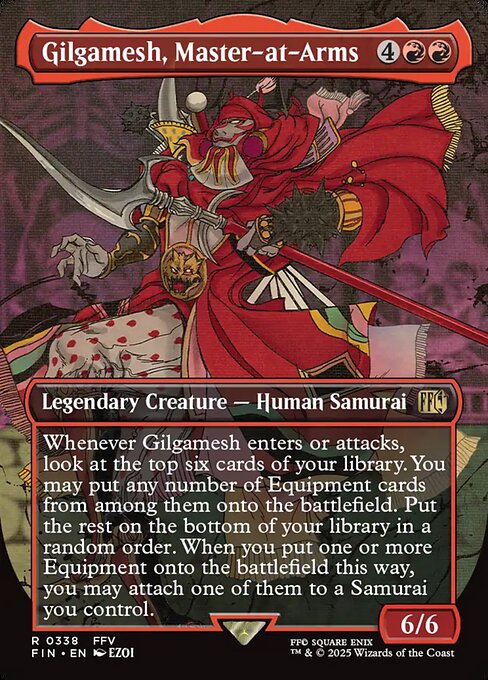 Gilgamesh, Master-at-Arms