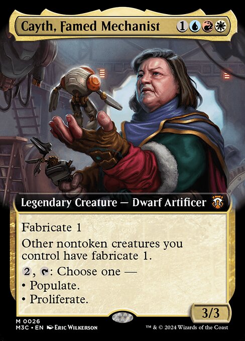 Cayth, Famed Mechanist