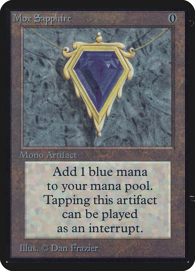 Kaart in de spotlight: Mox Sapphire
