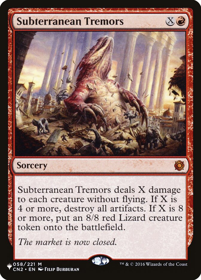 Subterranean Tremors