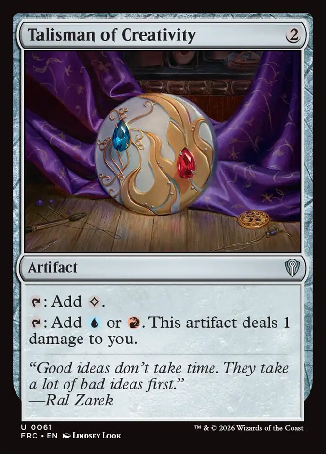 Talisman of Creativity