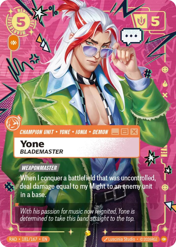 Yone, Blademaster (Heartsteel Overnumbered)
