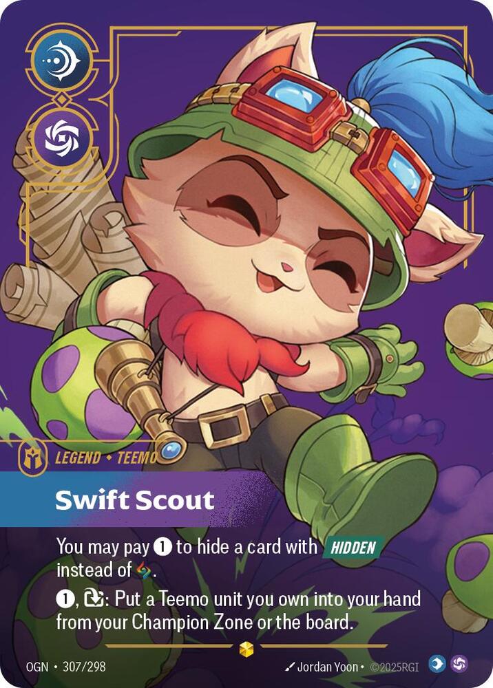 Kaart in de spotlight: Teemo - Swift Scout (Overnumbered)