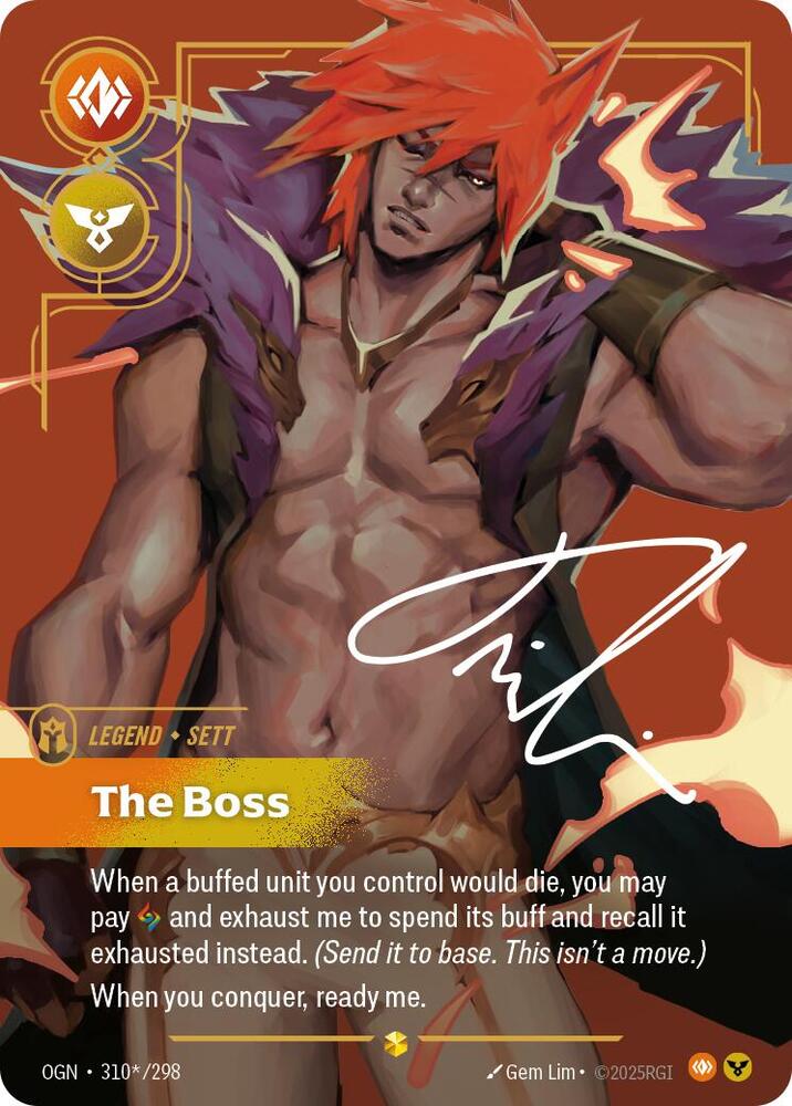 Sett - The Boss (Signature) uit Origins