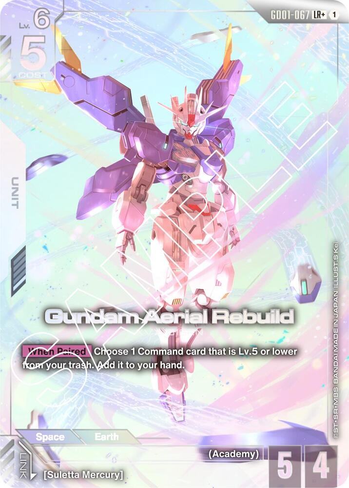 Kaart in de spotlight: Gundam Aerial Rebuild (LR+)