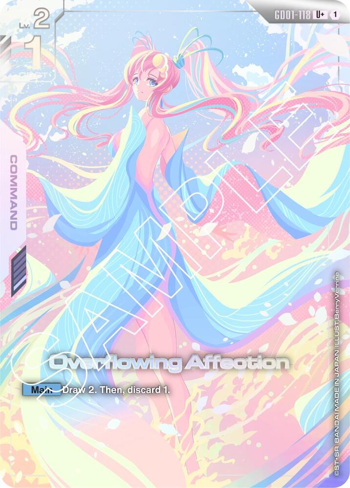 Kaart in de spotlight: Overflowing Affection (U+)