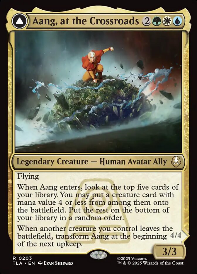 Aang, at the Crossroads // Aang, Destined Savior