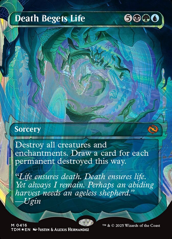 Death Begets Life