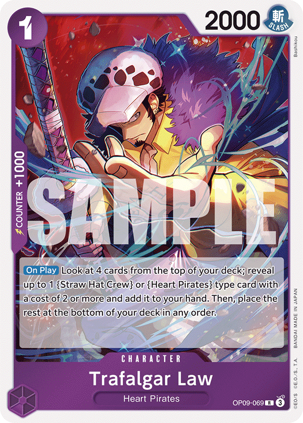 Kaart in de spotlight: Trafalgar Law (#69, SR) uit Awakening of the New Era