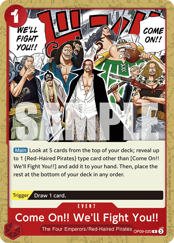 Come On!! We'll Fight You!!