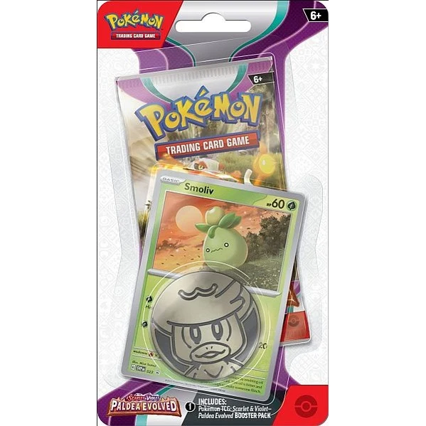 Pokémon Paldea Evolved Checklane Blister