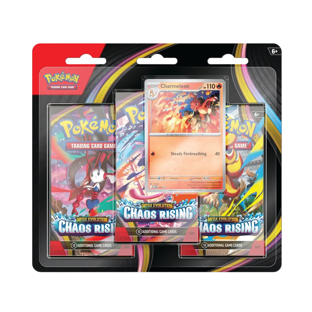 Pokémon Chaos Rising 3-Pack Blister