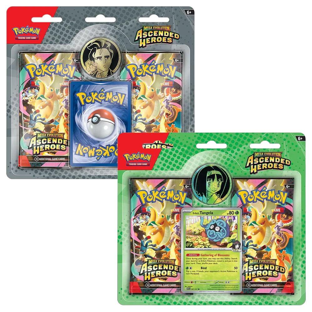 Pokémon Ascended Heroes 3-Pack Blister