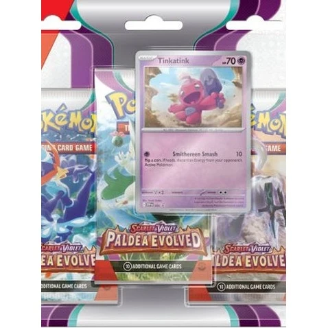 Pokémon Paldea Evolved Tin