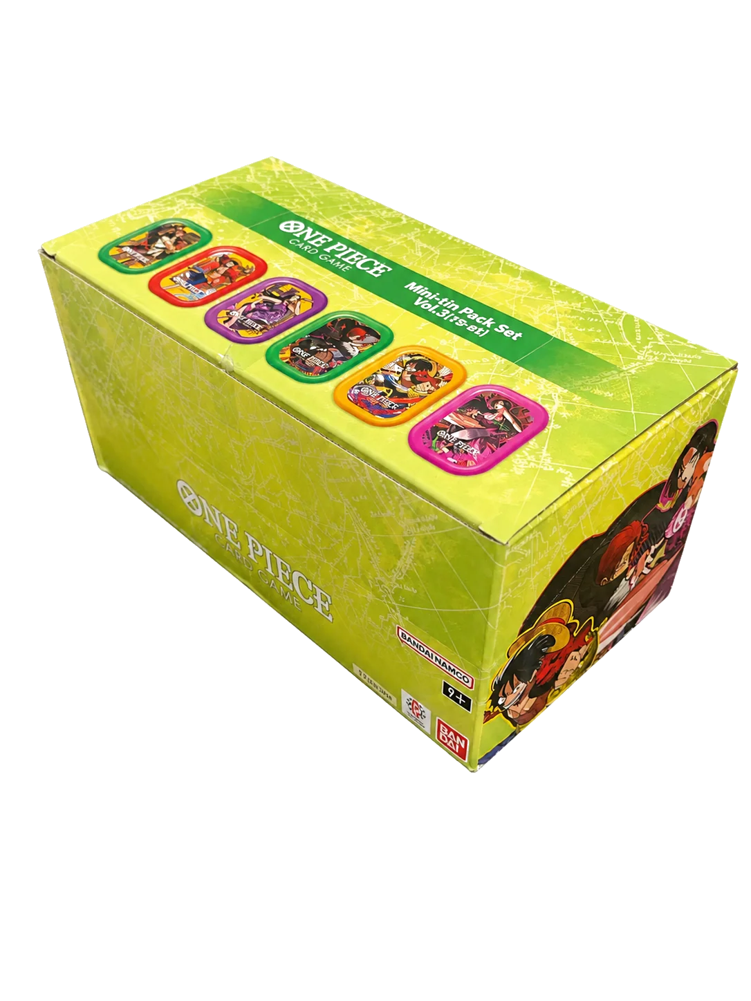 (TS03) One Piece Mini-Tin Pack Set Vol. 3 Factory Sealed