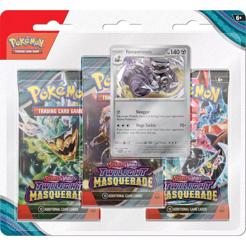 Pokémon Scarlet & Violet 3-Pack Blister